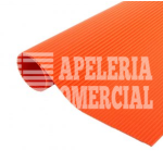 CARTULINA CORRUGADA DE 54X77 CMS. C. NARANJA